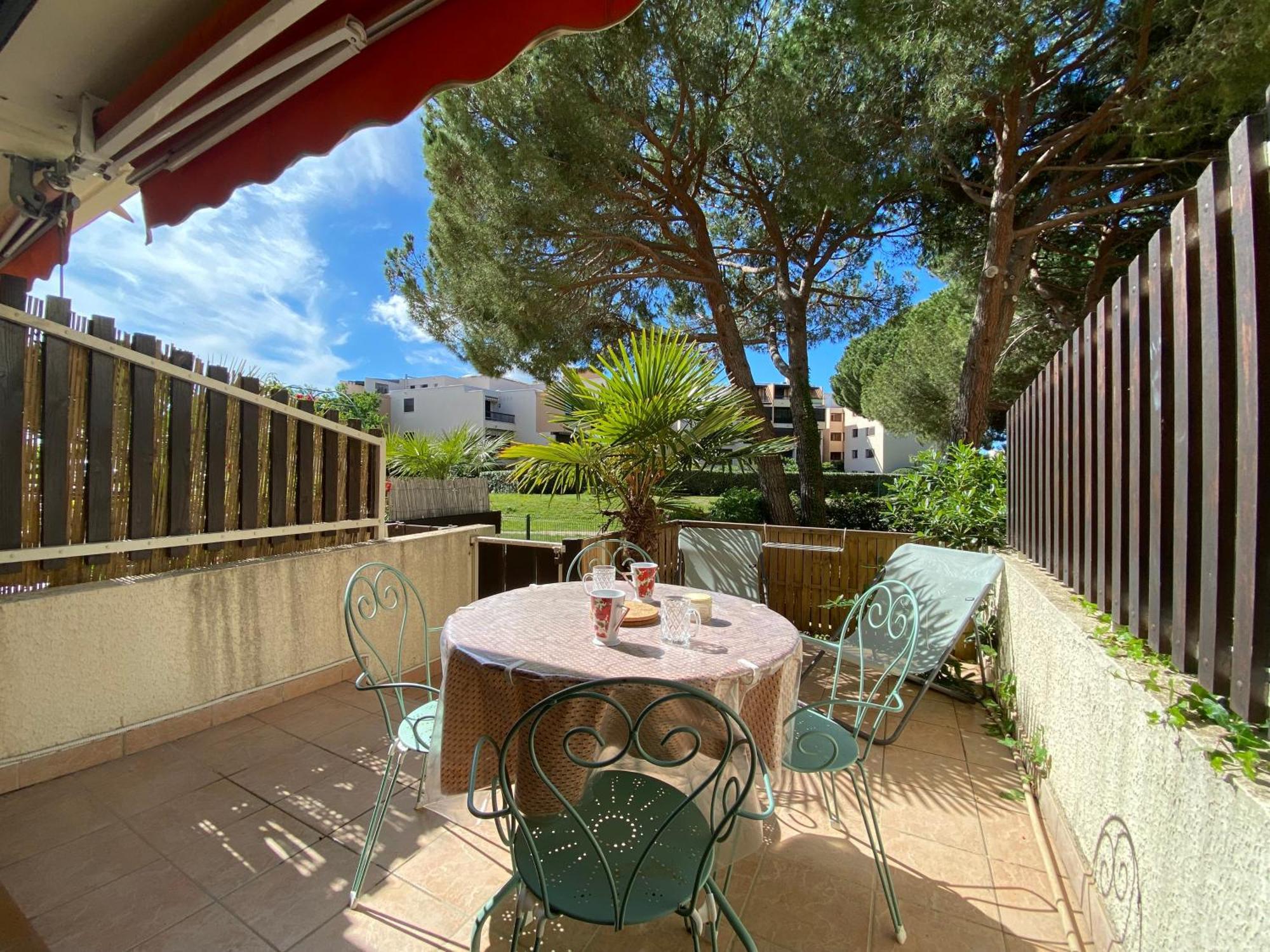 Sol-Y-Days Los Amigos, Studio 4 Couchages En Rez-De-Jardin, Avec Grande Terrasse Et Parking, A 250M De La Plage Le Grau-du-Roi Exteriör bild